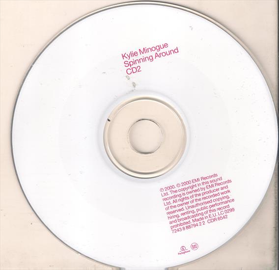 Spinning Around 2000, singiel - płyta.jpg