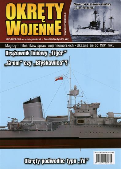Okręty Wojenne - OW-163 2020-5 okładka.jpg