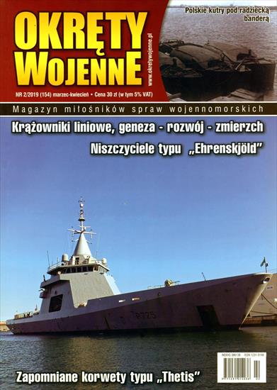 Okręty Wojenne - OW-154 2019-2 okładka.jpg