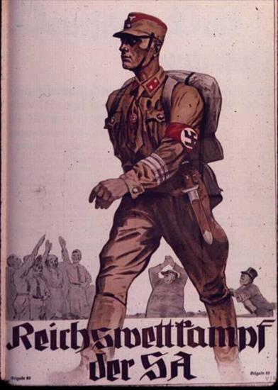 III Rzesza Niemiecka - WW2.Hitler.Nazi Poster - 1930s Poster National S.A. Competition.Cientizta.jpg