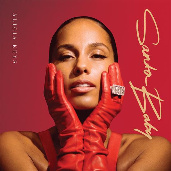 2022 - Santa Baby - Alicia Keys CD Cover.jpg