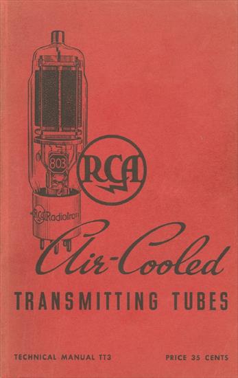 ZZZ Okładki - RCA - Air Cooled Transmitting Tubes TT3 - 1938.jpg